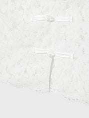Margaux | Lace Sleeveless Mandarin Collar Top