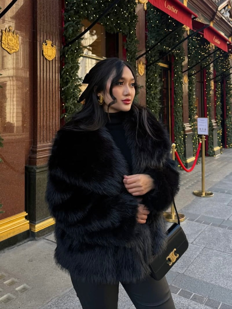 Adele | Cappotto oversize in pelliccia sintetica