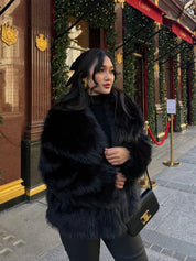 Adele | Cappotto oversize in pelliccia sintetica