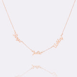 Josephine Personalised Name Necklace — product photograph 2