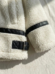 Mathilda | Faux Shearling Zip-Up Jacket