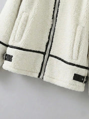 Mathilda | Faux Shearling Zip-Up Jacket