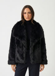 Adele | Cappotto oversize in pelliccia sintetica