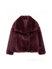 Adele | Faux Fur Oversized Coat