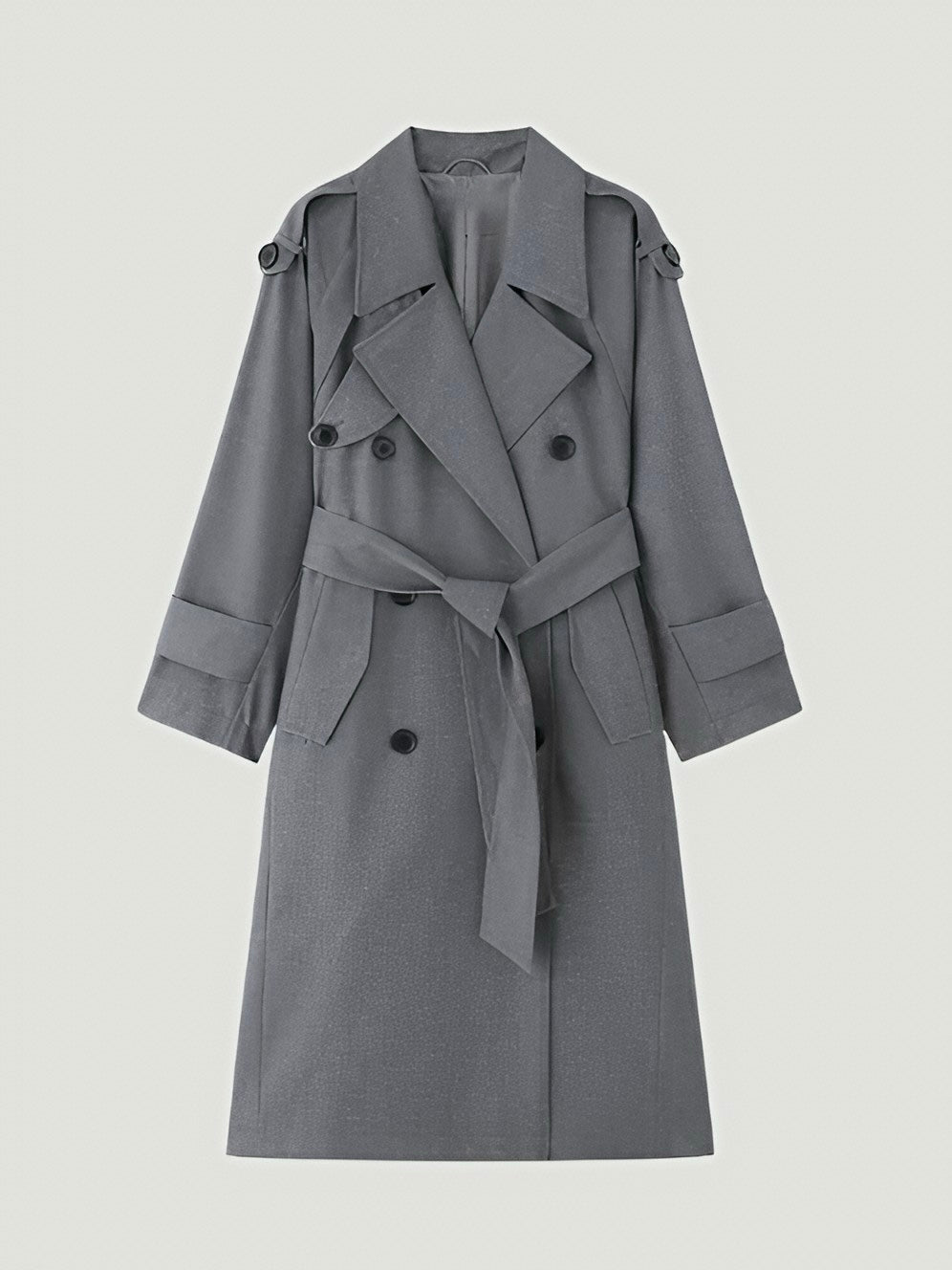 Myla | Classic Double-Breasted Trench Coat