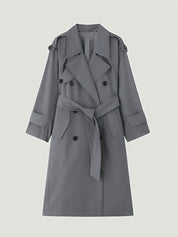 Myla | Classic Double-Breasted Trench Coat