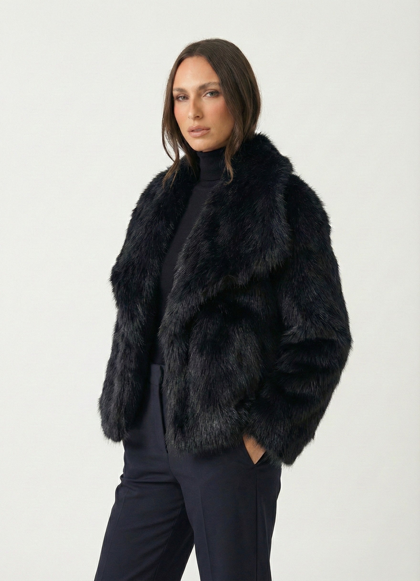 Adele | Cappotto oversize in pelliccia sintetica