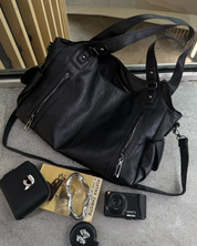 Amalfi | Oversized Multi-Pocket Shoulder Bag