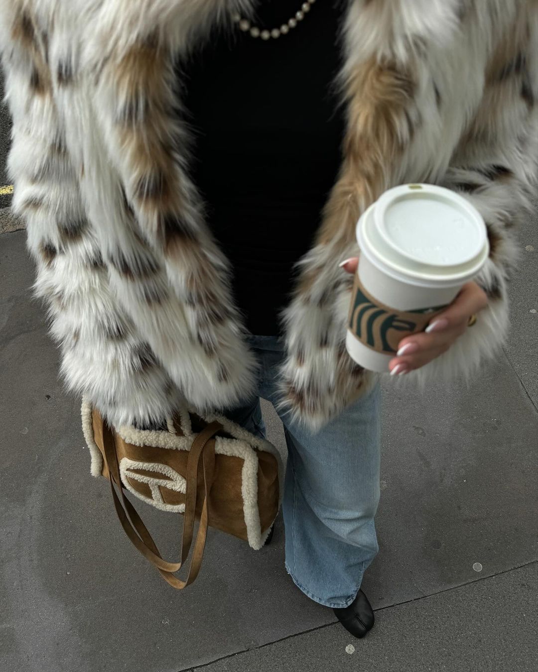 Lea | Faux Fur Statement Winter Coat