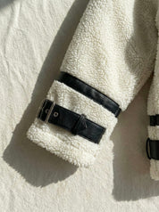 Mathilda | Faux Shearling Zip-Up Jacket