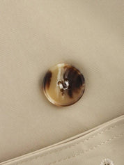 High-Neck Belted Trench Coat | Isabelle