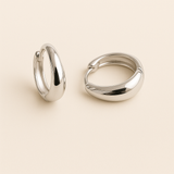 Helena Split Hoop Earrings — product photograph 1