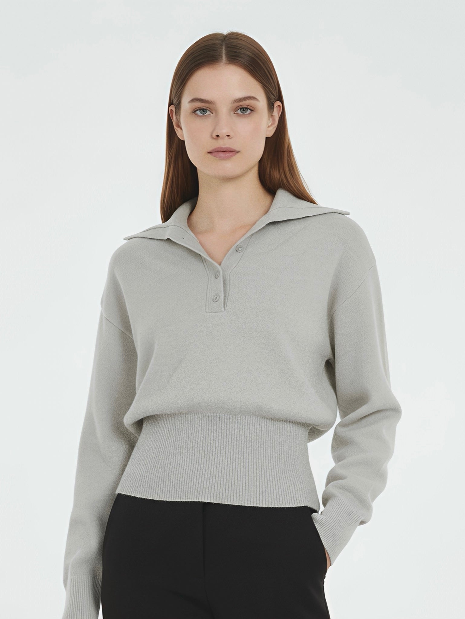 Selena | Cropped Knit Sweater