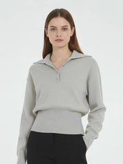 Selena | Cropped Knit Sweater