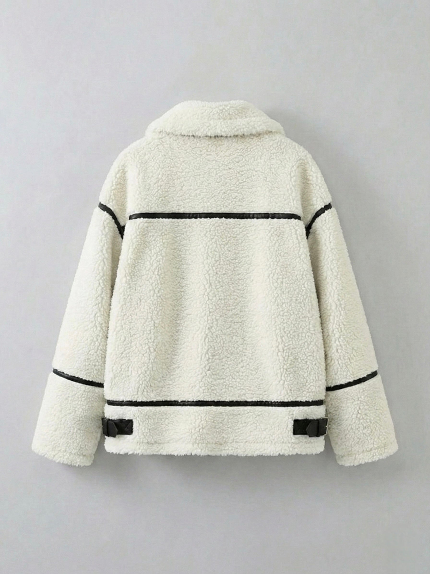 Mathilda | Faux Shearling Zip-Up Jacket