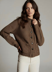 Rosemary | Buttoned Knit Jacket