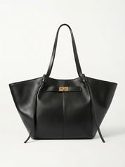 Adele | Leather Shopper Tote Bag