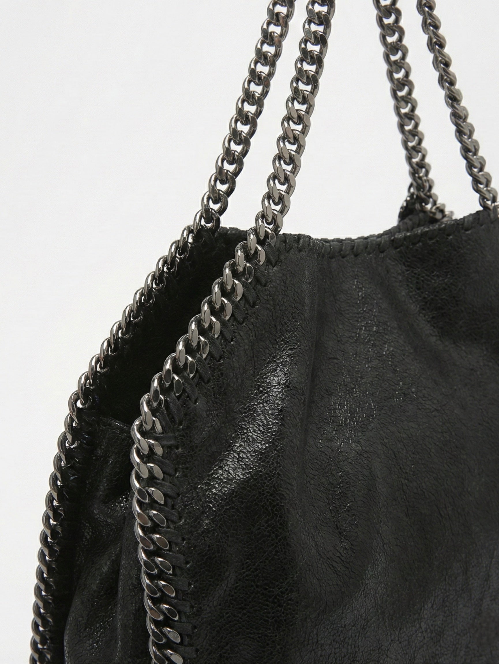 Skyla | Borsa tote in morbida similpelle con tracolla a catena