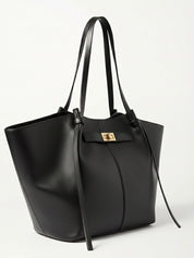 Adele | Leather Shopper Tote Bag