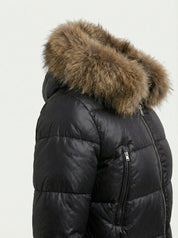 Savoy | Faux Fur Hooded Puffer Jacket