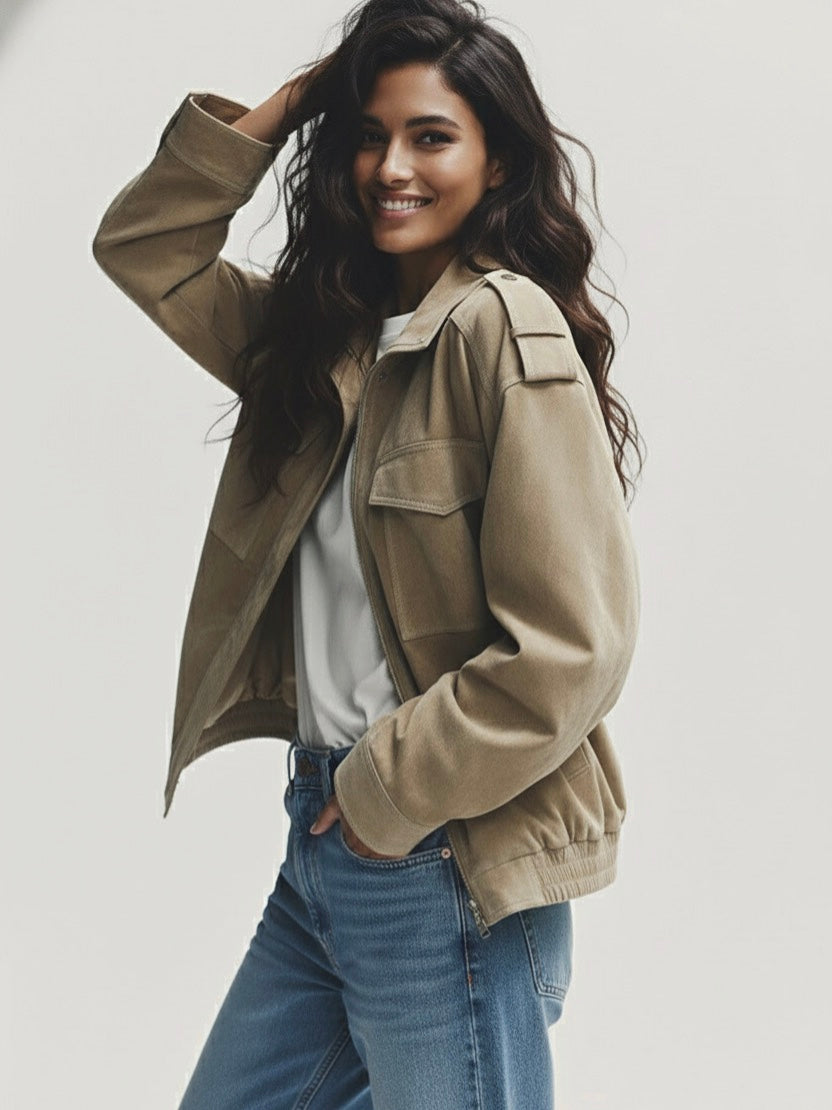 Shelby | Blend Casual Zip-Up Jacket