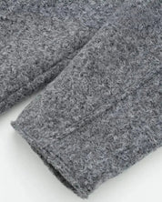 Sophie | Grey Wool Blend Cropped Jacket