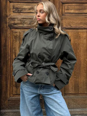 Cath | Trench Coat Autumn Jacket