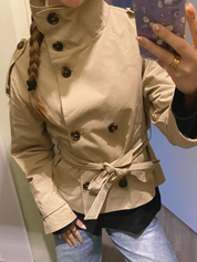 Cath | Trench Coat Autumn Jacket