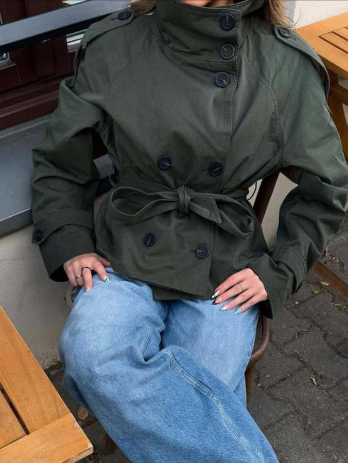 Cath | Trench Coat Autumn Jacket