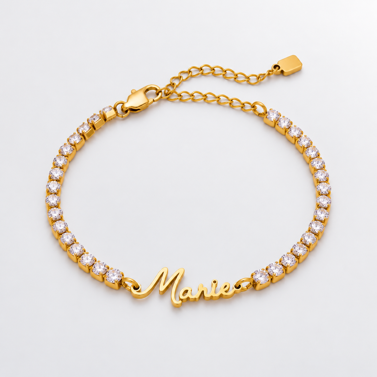 Lydia Name Tennis Bracelet