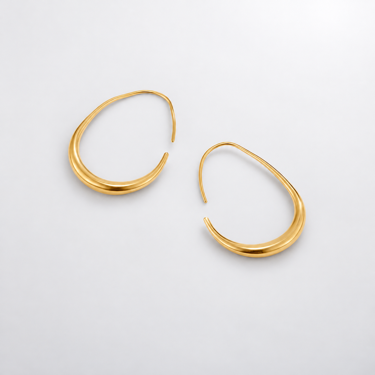 Genevieve Hoop Earrings