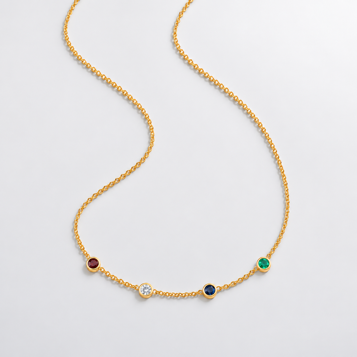 Florence Birthstone Necklace