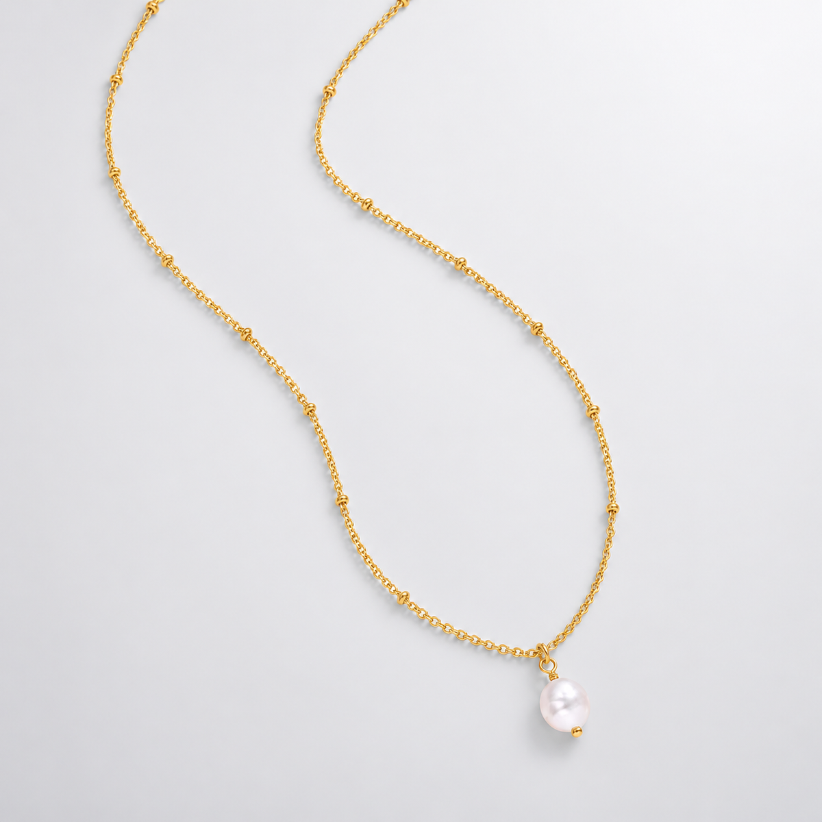 Brianna Pearl-Style Necklace