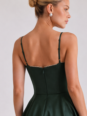 Hope | Neckline A-Line Midi Dress