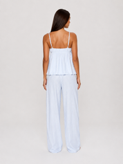 Iris | Completo pigiama con canottiera a righe