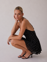 Marie | Polka Dot Mini Dress