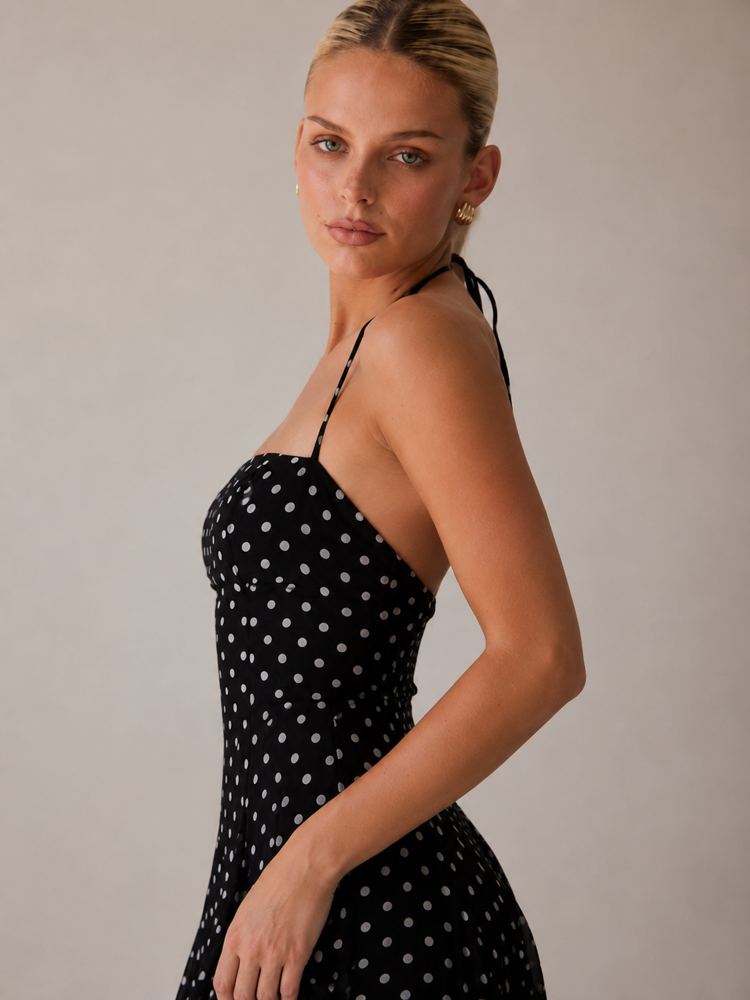 Marie | Polka Dot Mini Dress