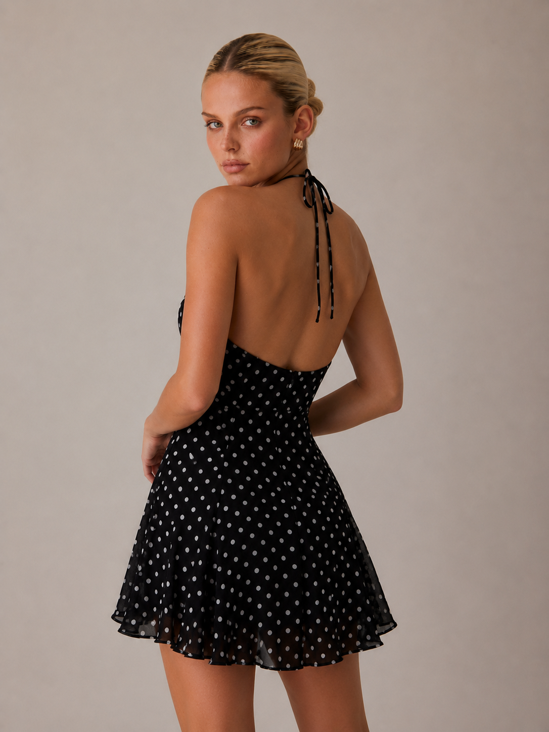 Marie | Polka Dot Mini Dress