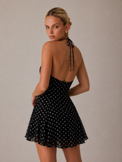 Marie | Polka Dot Mini Dress