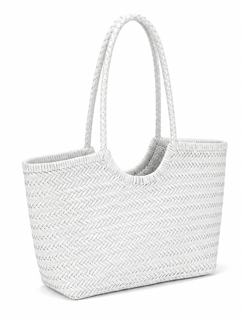 April | Woven Oversized Tote Bag