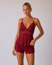 Alicent | Body de encaje con shorts