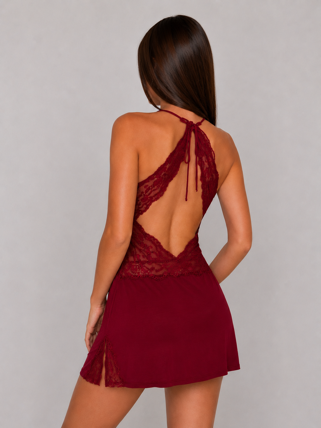 Tulipe | Set pigiama con canottiera in pizzo