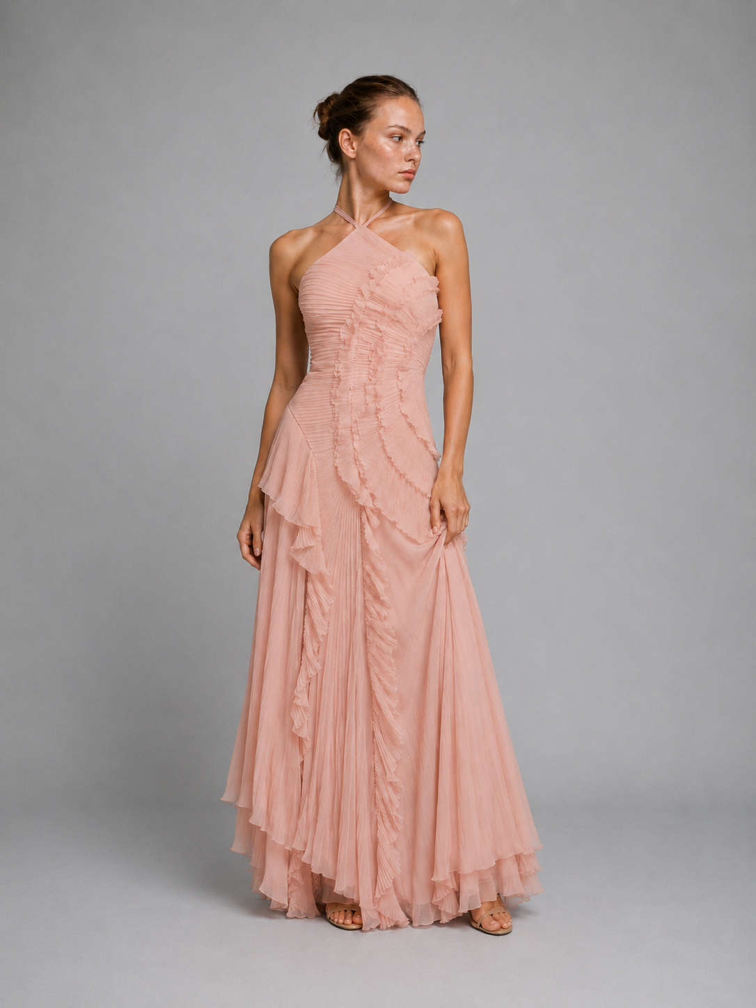 Catherine Ruffle Dress