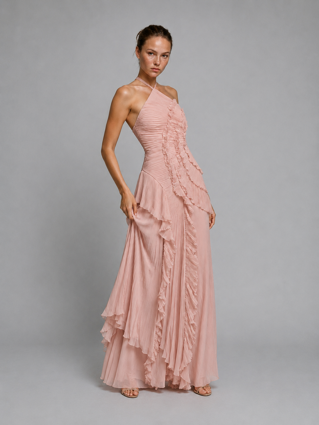 Catherine Ruffle Dress