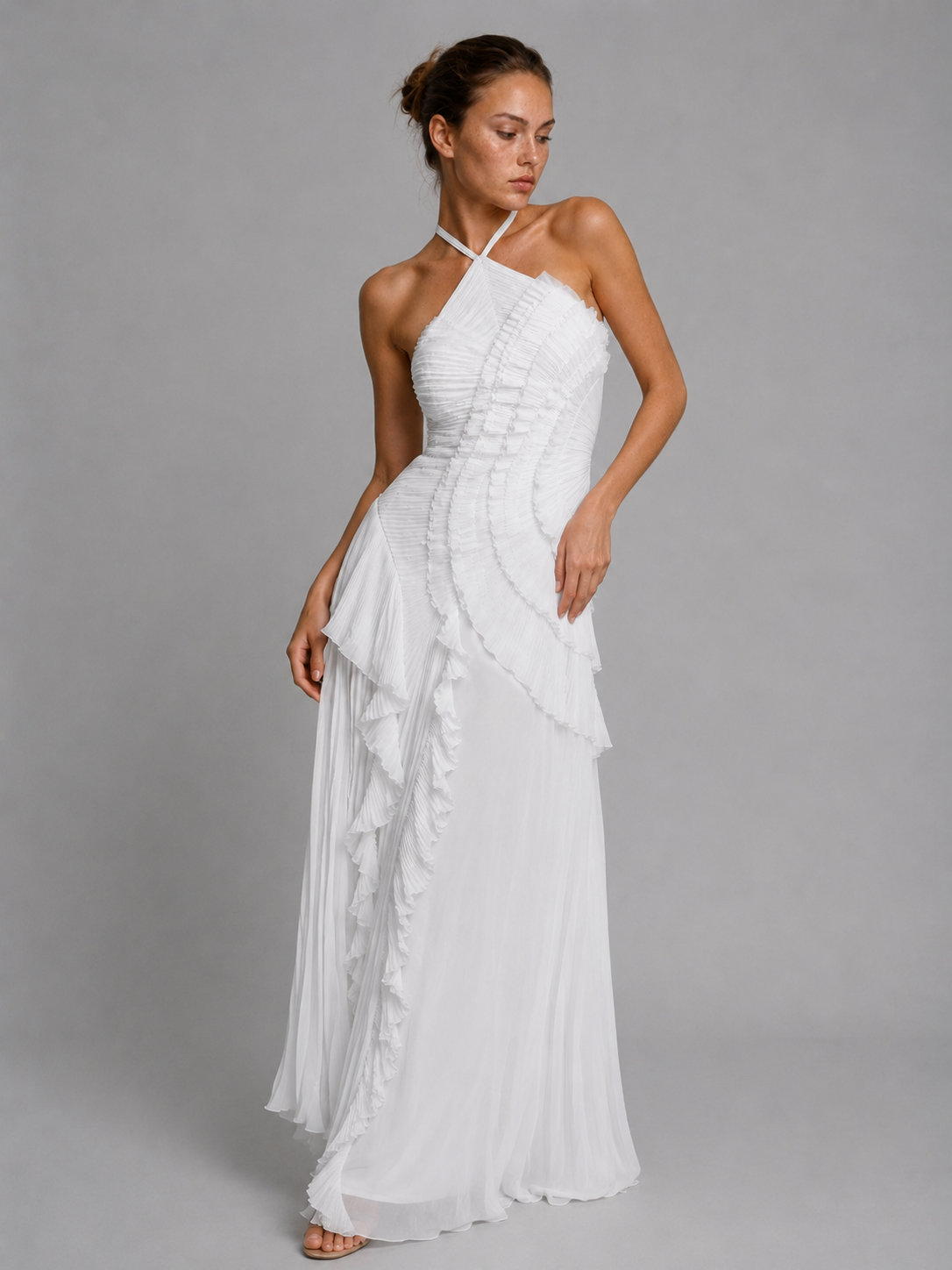 Catherine Ruffle Dress
