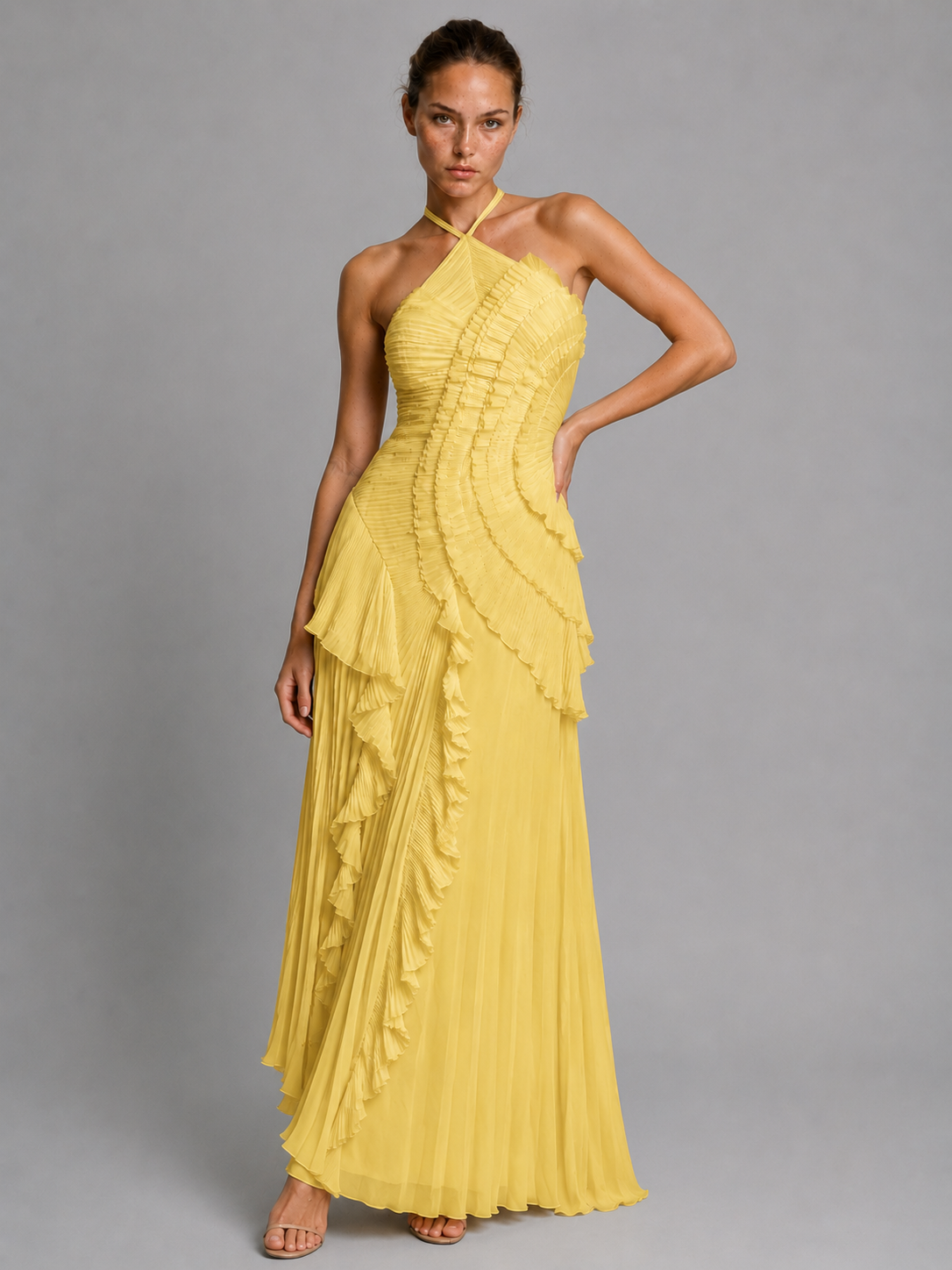 Catherine Ruffle Dress