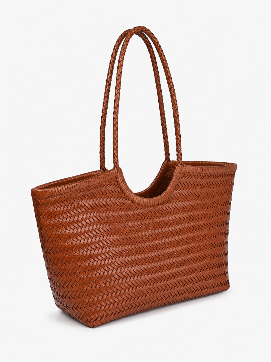 April | Woven Oversized Tote Bag