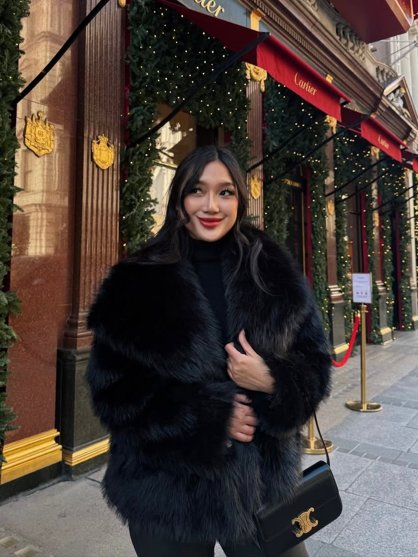 Adele | Cappotto oversize in pelliccia sintetica