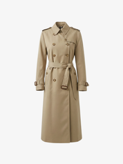 Letifen | Zweireihiger Trenchcoat mit Gürtel