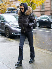 Savoy | Faux Fur Hooded Puffer Jacket